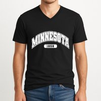 Minnesota Collegiate Style 1858 V-Neck T-Shirt