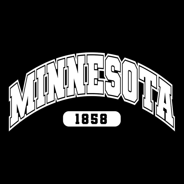 Minnesota Collegiate Style 1858 Flatbill Hat