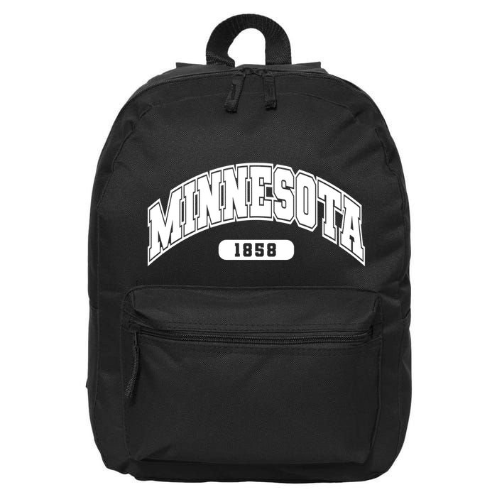 Minnesota Collegiate Style 1858 16 in Basic Backpack
