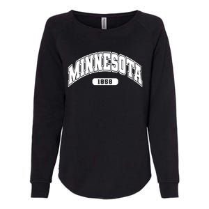 Minnesota Collegiate Style 1858 Womens California Wash Sweatshirt