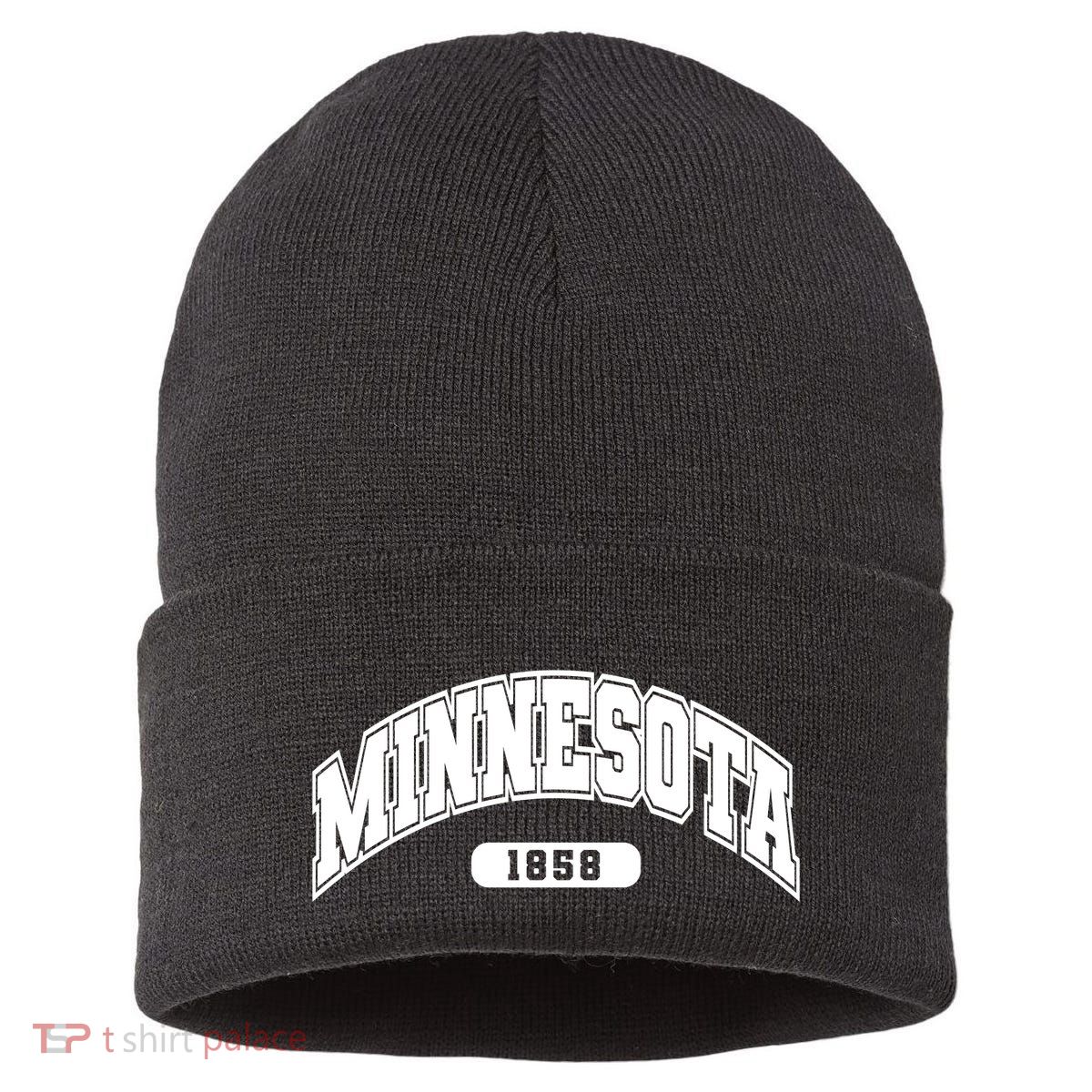 Minnesota Collegiate Style 1858 Sustainable Knit Beanie