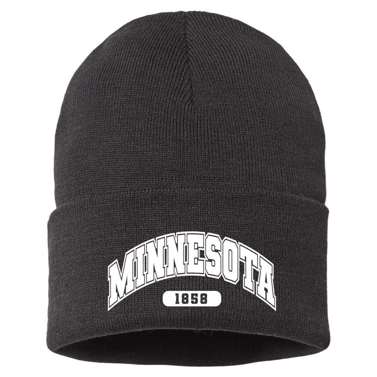 Minnesota Collegiate Style 1858 Sustainable Knit Beanie