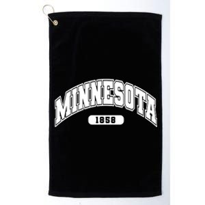 Minnesota Collegiate Style 1858 Platinum Collection Golf Towel