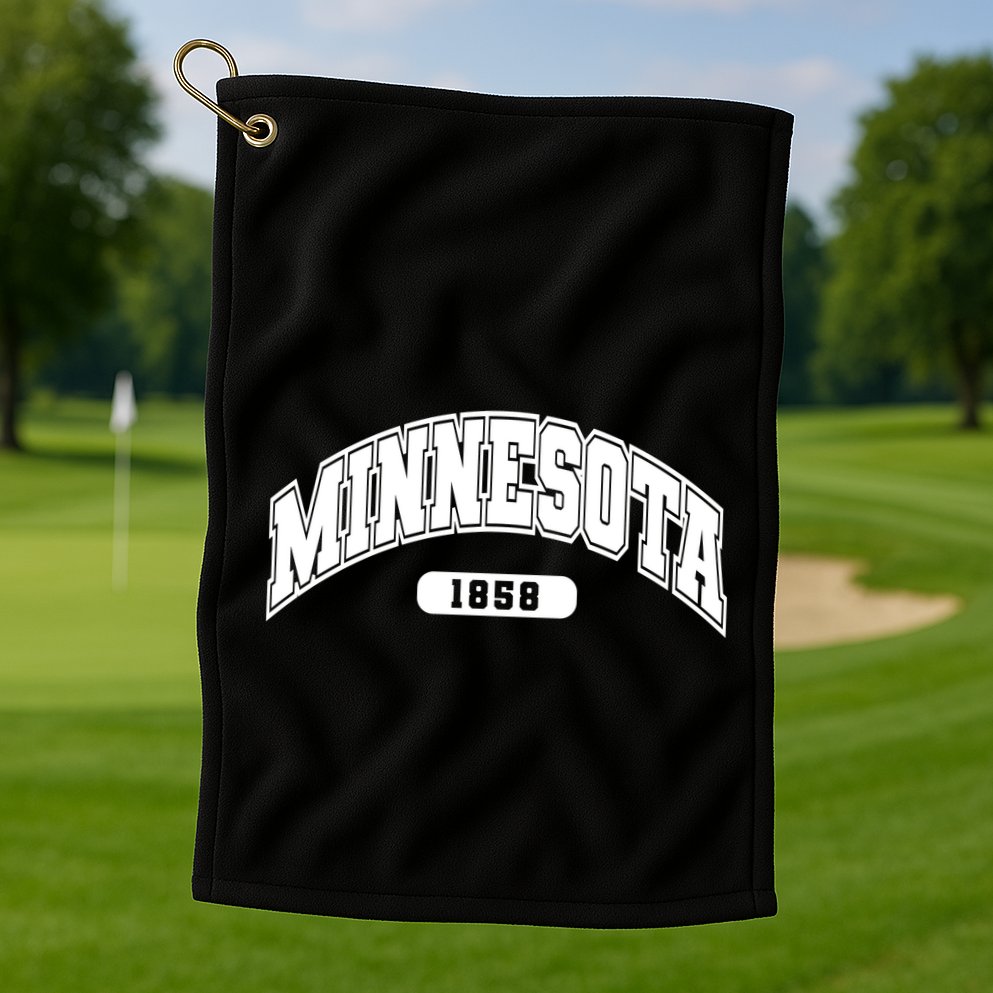 Minnesota Collegiate Style 1858 Golf Towel