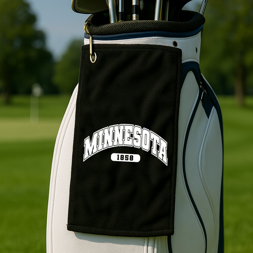 Minnesota Collegiate Style 1858 Golf Towel
