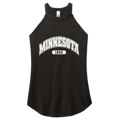 Minnesota Collegiate Style 1858 Women's Perfect Tri Rocker Tank