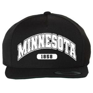 Minnesota Collegiate Style 1858 Wool Snapback Cap