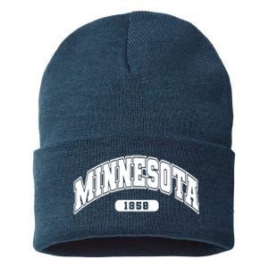 Minnesota Collegiate Style 1858 Sustainable Knit Beanie