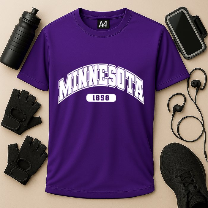 Minnesota Collegiate Style 1858 Performance Shirt