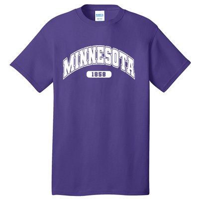 Minnesota Collegiate Style 1858 Tall T-Shirt