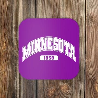 Minnesota Collegiate Style 1858 Coaster