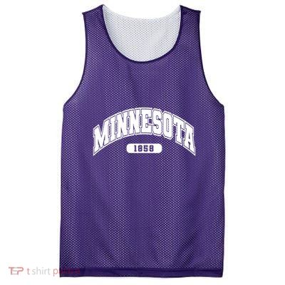 Minnesota Collegiate Style 1858 Mesh Reversible Basketball Jersey Tank