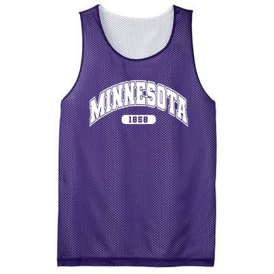 Minnesota Collegiate Style 1858 Mesh Reversible Basketball Jersey Tank