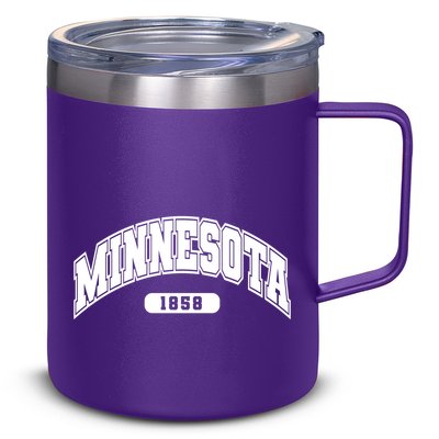 Minnesota Collegiate Style 1858 12oz Stainless Steel Coffee Mug