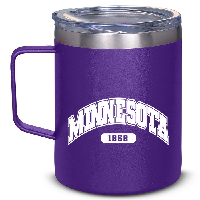 Minnesota Collegiate Style 1858 12oz Stainless Steel Coffee Mug