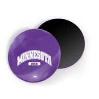 Minnesota Collegiate Style 1858 Magnet