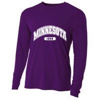 Minnesota Collegiate Style 1858 Cooling Performance Long Sleeve Crew