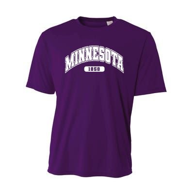 Minnesota Collegiate Style 1858 Performance Sprint T-Shirt