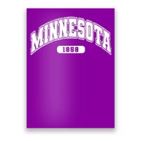 Minnesota Collegiate Style 1858 Poster