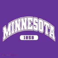 Minnesota Collegiate Style 1858 Poster
