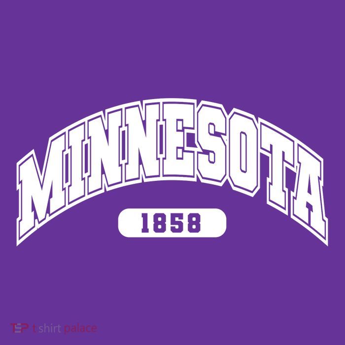 Minnesota Collegiate Style 1858 Premium T-Shirt