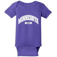 Minnesota Collegiate Style 1858 Baby Bodysuit