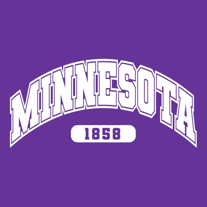 Minnesota Collegiate Style 1858 Baby Bodysuit