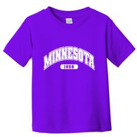 Minnesota Collegiate Style 1858 Toddler T-Shirt