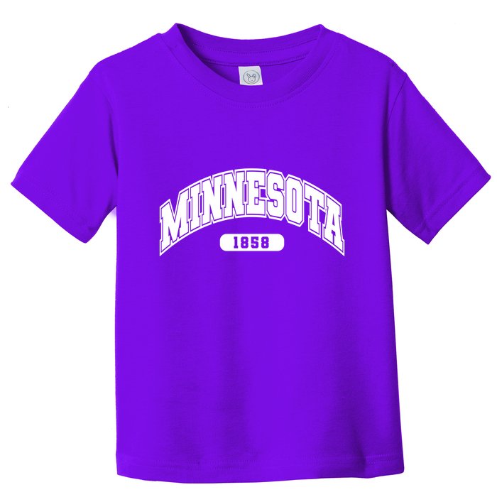 Minnesota Collegiate Style 1858 Toddler T-Shirt
