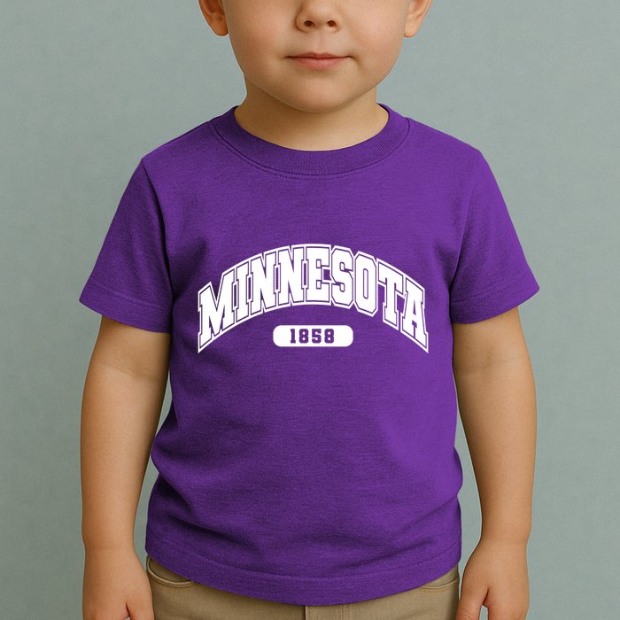 Minnesota Collegiate Style 1858 Toddler T-Shirt