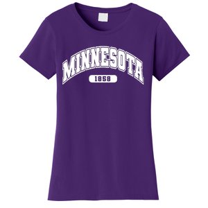 Minnesota Collegiate Style 1858 Women's T-Shirt