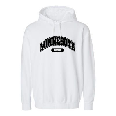 Minnesota Collegiate Style 1858 Garment-Dyed Fleece Hoodie