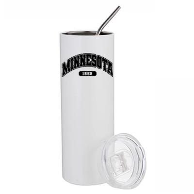 Minnesota Collegiate Style 1858 Stainless Steel Tumbler