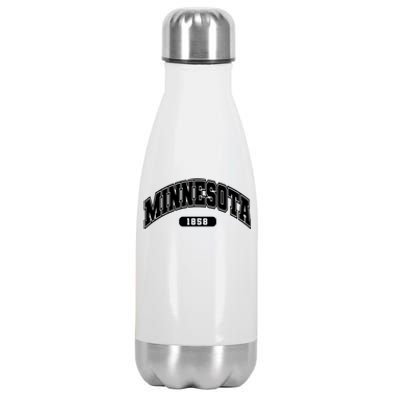 Minnesota Collegiate Style 1858 Stainless Steel Insulated Water Bottle