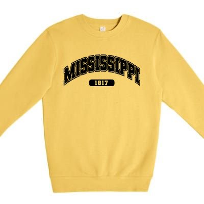 Mississippi Collegiate Style 1817 Premium Crewneck Sweatshirt