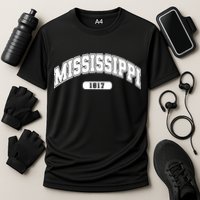 Mississippi Collegiate Style 1817 Cooling Performance Crew T-Shirt