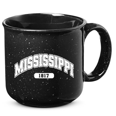 Mississippi Collegiate Style 1817 15oz Campfire Ceramic Mug