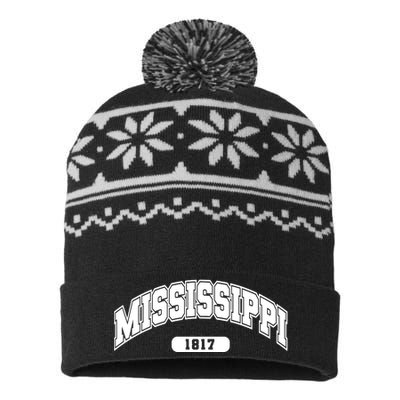 Mississippi Collegiate Style 1817 USA-Made Snowflake Beanie