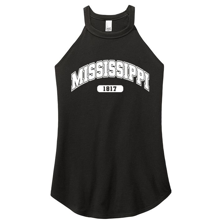 Mississippi Collegiate Style 1817 Women's Perfect Tri Rocker Tank