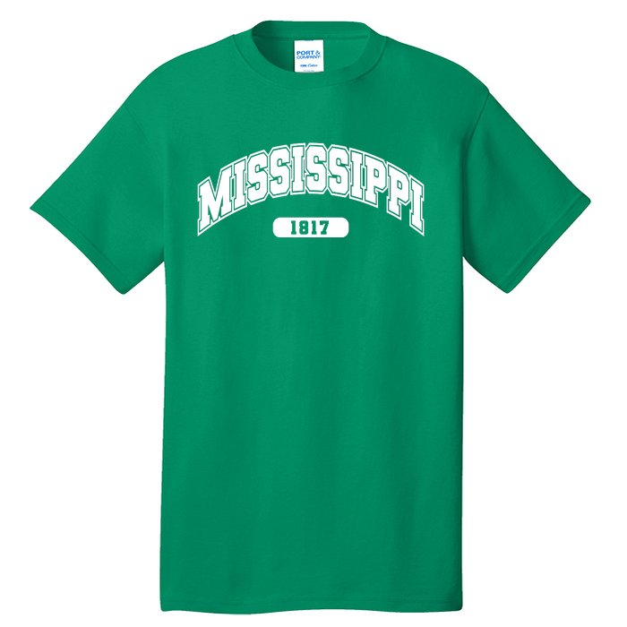 Mississippi Collegiate Style 1817 Tall T-Shirt