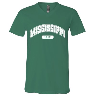 Mississippi Collegiate Style 1817 V-Neck T-Shirt