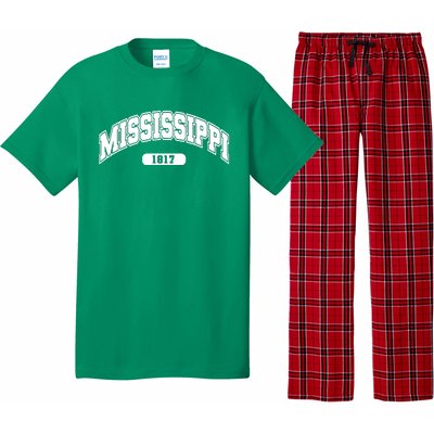 Mississippi Collegiate Style 1817 Pajama Set