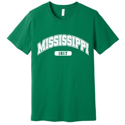 Mississippi Collegiate Style 1817 Premium T-Shirt