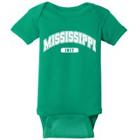 Mississippi Collegiate Style 1817 Baby Bodysuit