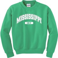 Mississippi Collegiate Style 1817 Kids Sweatshirt