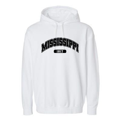 Mississippi Collegiate Style 1817 Garment-Dyed Fleece Hoodie