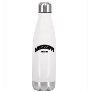 Mississippi Collegiate Style 1817 Stainless Steel Insulated Water Bottle