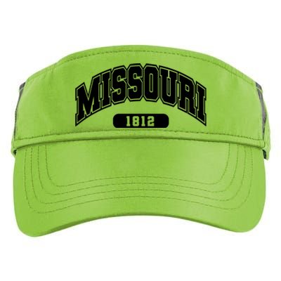 Missouri Collegiate Style 1812 Adult Drive Performance Visor