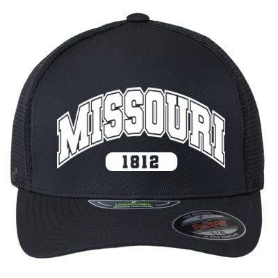 Missouri Collegiate Style 1812 Flexfit Unipanel Trucker Cap