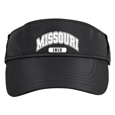 Missouri Collegiate Style 1812 Adult Drive Performance Visor